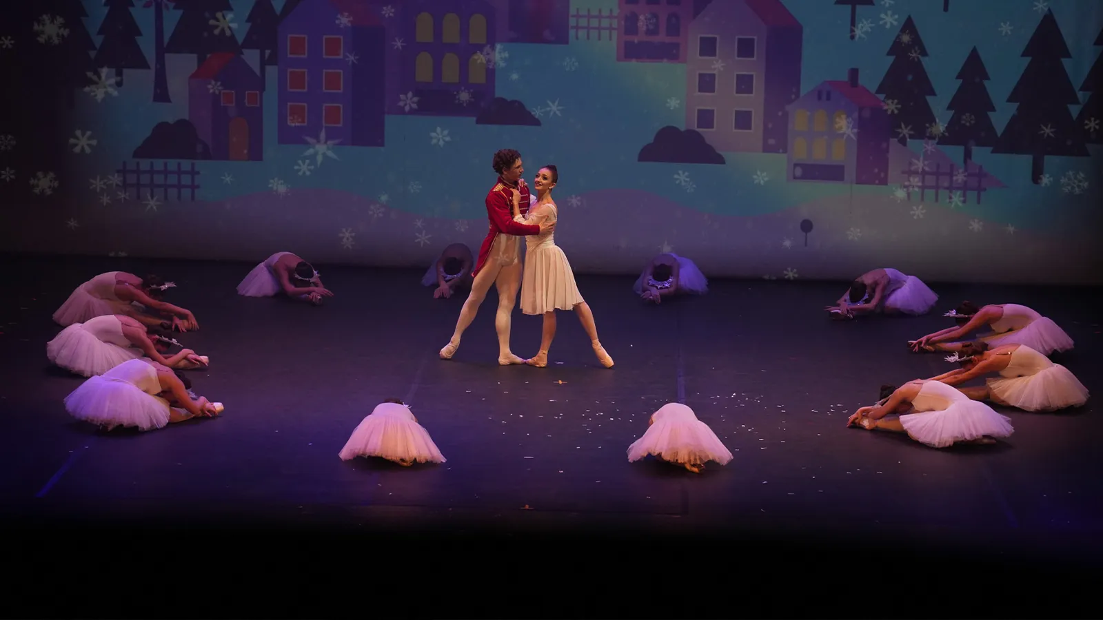 Waltz of the Snowflakes finale at Ballet San Antonio